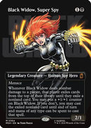 Black Widow, Super Spy (Borderless) - Marvel Super Heroes Foil