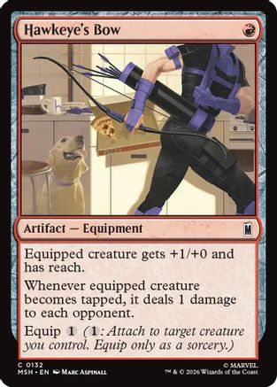 Hawkeye's Bow [Marvel Super Heroes] Foil
