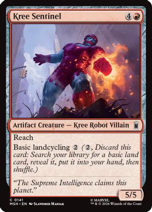 Kree Sentinel [Marvel Super Heroes] Foil