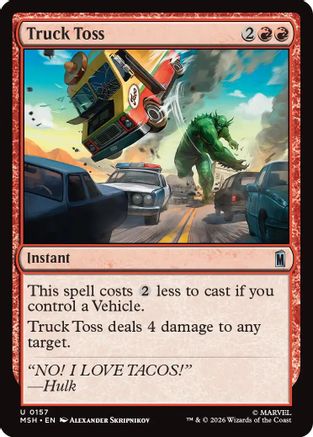 Truck Toss [Marvel Super Heroes]