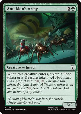 Ant-Man's Army [Marvel Super Heroes] Foil