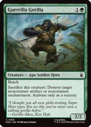 Guerrilla Gorilla [Marvel Super Heroes]