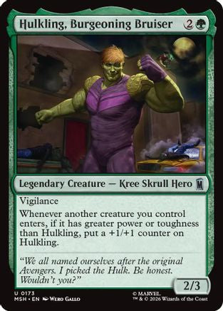Hulkling, Burgeoning Bruiser [Marvel Super Heroes]