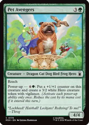 Pet Avengers [Marvel Super Heroes]