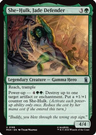 She-Hulk, Jade Defender [Marvel Super Heroes]