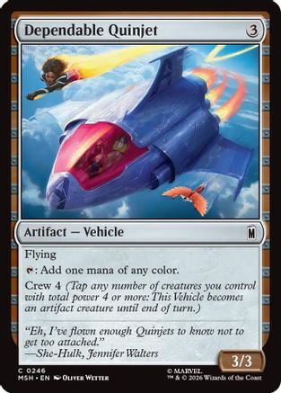 Dependable Quinjet [Marvel Super Heroes]