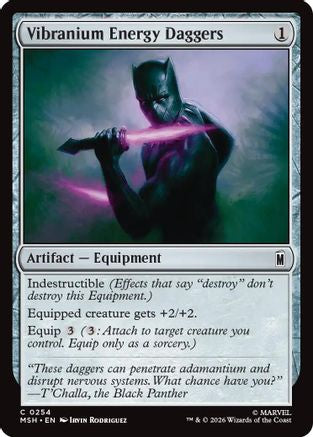 Vibranium Energy Daggers [Marvel Super Heroes]