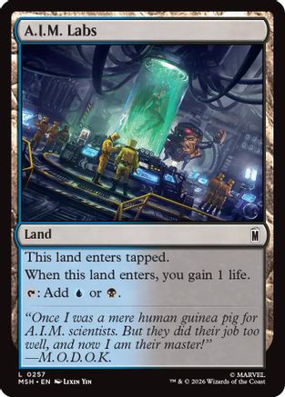 A.I.M. Labs [Marvel Super Heroes] Foil