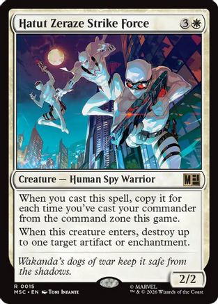 Hatut Zeraze Strike Force - Commander: Marvel Super Heroes