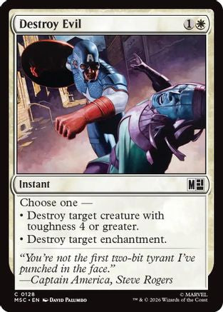 Destroy Evil - Commander: Marvel Super Heroes