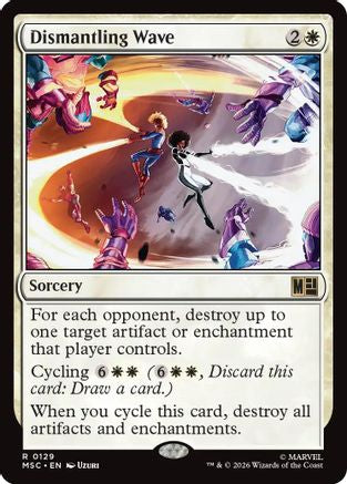 Dismantling Wave - Commander: Marvel Super Heroes
