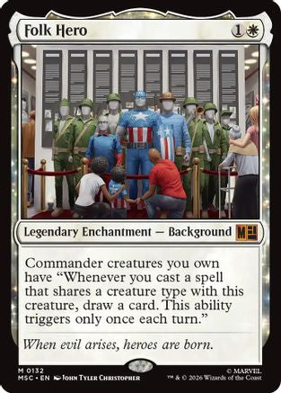 Folk Hero - Commander: Marvel Super Heroes