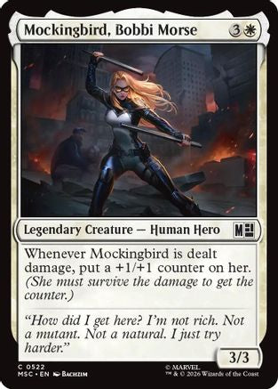 Mockingbird, Bobbi Morse (0522) - Commander: Marvel Super Heroes Foil