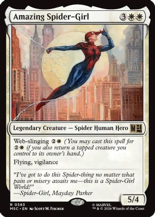 Amazing Spider-Girl - Commander: Marvel Super Heroes Foil