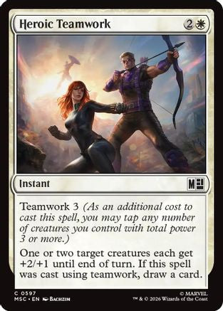 Heroic Teamwork - Commander: Marvel Super Heroes