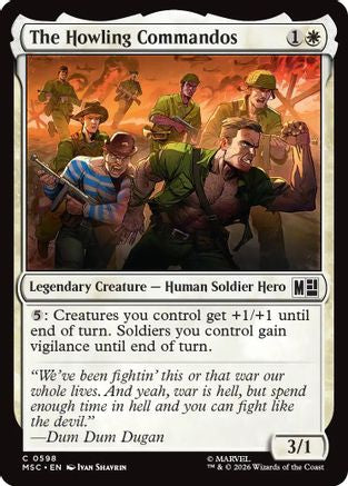 The Howling Commandos - Commander: Marvel Super Heroes