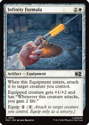Infinity Formula - Commander: Marvel Super Heroes Foil