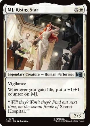 MJ, Rising Star [Commander: Marvel Super Heroes]