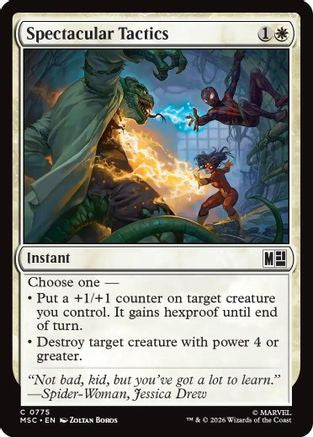 Spectacular Tactics - Commander: Marvel Super Heroes Foil