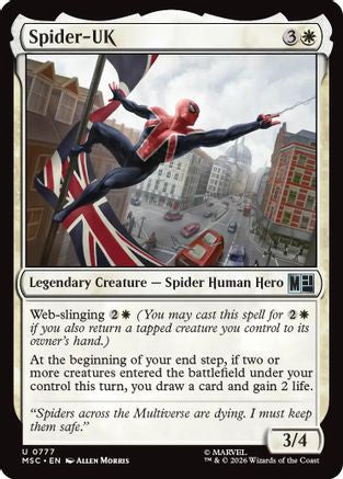 Spider-UK - Commander: Marvel Super Heroes Foil