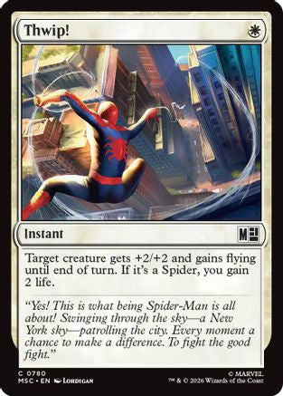 Thwip! - Commander: Marvel Super Heroes