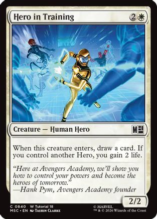 Hero in Training - Commander: Marvel Super Heroes