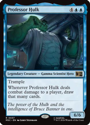 Professor Hulk - Commander: Marvel Super Heroes