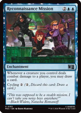 Reconnaissance Mission - Commander: Marvel Super Heroes
