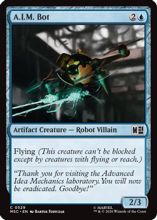 A.I.M. Bot - Commander: Marvel Super Heroes Foil