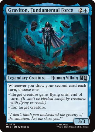 Graviton, Fundamental Force [Commander: Marvel Super Heroes]