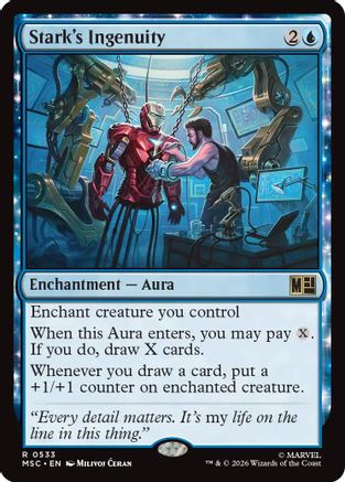 Stark's Ingenuity - Commander: Marvel Super Heroes Foil