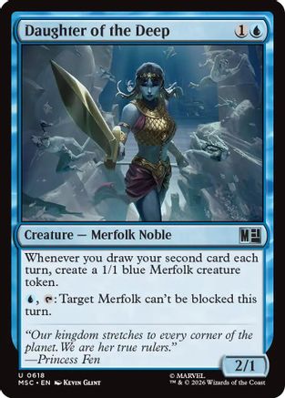 Daughter of the Deep - Commander: Marvel Super Heroes Foil