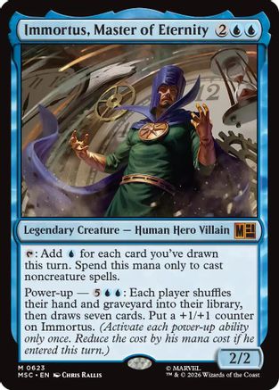 Immortus, Master of Eternity - Commander: Marvel Super Heroes Foil
