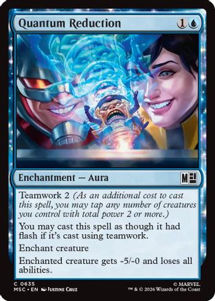 Quantum Reduction - Commander: Marvel Super Heroes