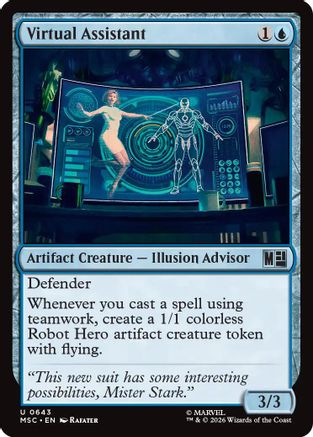 Virtual Assistant - Commander: Marvel Super Heroes Foil