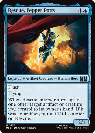 Rescue, Pepper Potts - Commander: Marvel Super Heroes