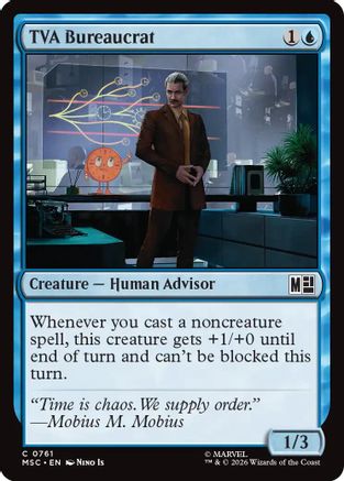 TVA Bureaucrat - Commander: Marvel Super Heroes
