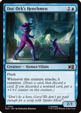 Doc Ock's Henchmen - Commander: Marvel Super Heroes Foil