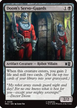 Doom's Servo-Guards - Commander: Marvel Super Heroes Foil