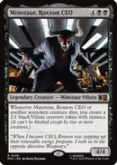 Minotaur, Roxxon CEO - Commander: Marvel Super Heroes Foil