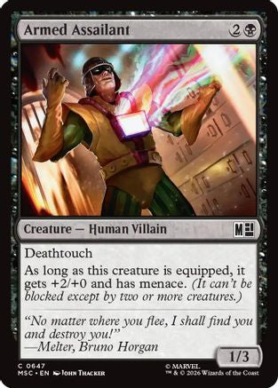 Armed Assailant [Commander: Marvel Super Heroes] Foil