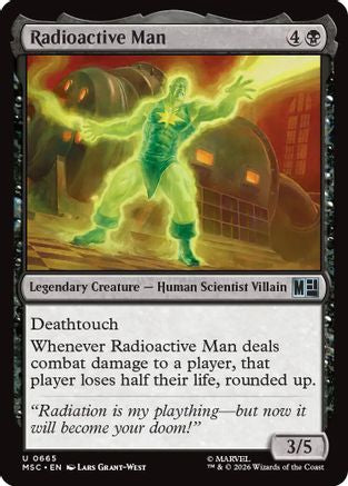 Radioactive Man - Commander: Marvel Super Heroes Foil