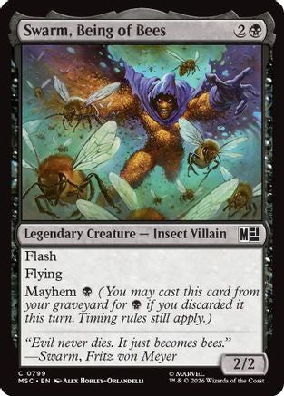 Swarm, Being of Bees - Commander: Marvel Super Heroes