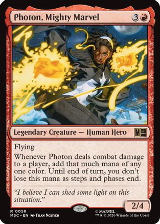 Photon, Mighty Marvel - Commander: Marvel Super Heroes