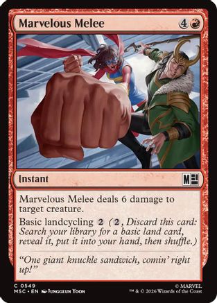 Marvelous Melee - Commander: Marvel Super Heroes