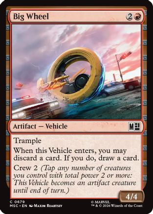 Big Wheel [Commander: Marvel Super Heroes]