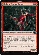 Elektra, Femme Fatale - Commander: Marvel Super Heroes Foil