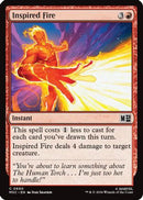 Inspired Fire - Commander: Marvel Super Heroes