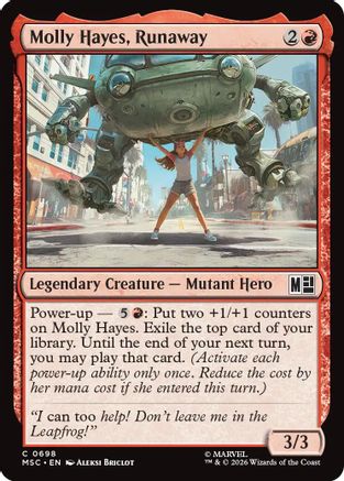 Molly Hayes, Runaway - Commander: Marvel Super Heroes Foil