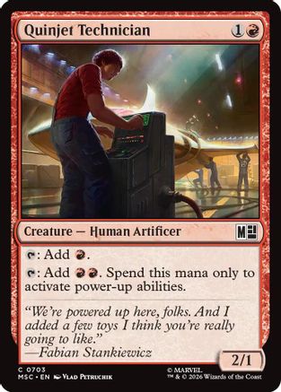 Quinjet Technician - Commander: Marvel Super Heroes Foil